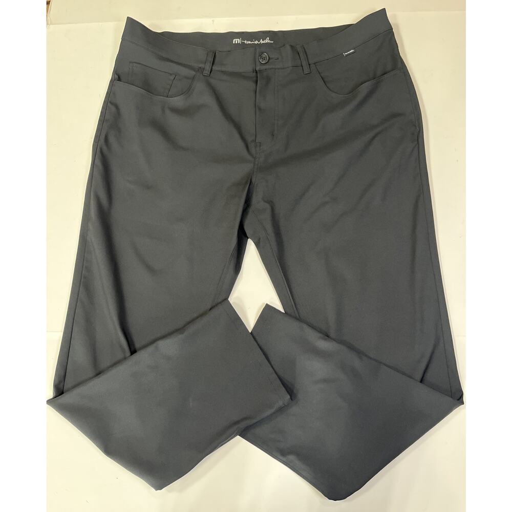 Travis Matthew Men’s Black Dress Golf Pants 38x30